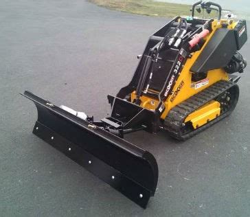 mini skid steer blade|mini skid steer snow plow.